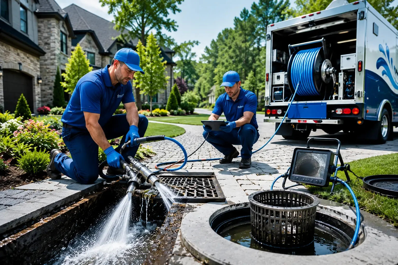 Local outdoor drain cleaning professionals in Moosup, CT